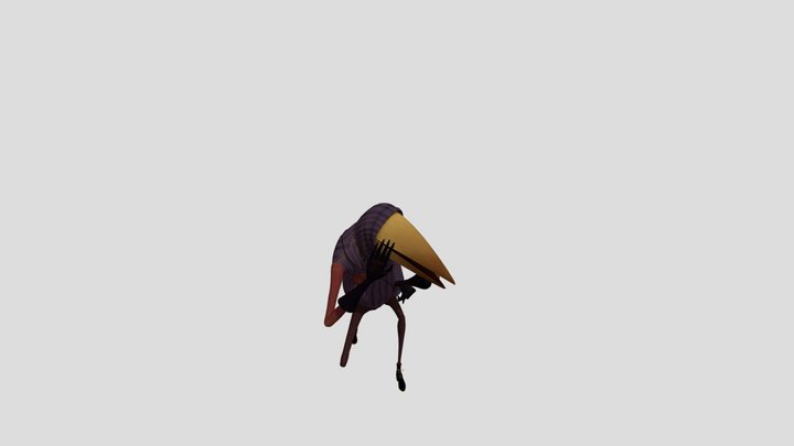 Hello Neighbor 2 Alpha 1.5 - Guest (Animated) 3D Model
