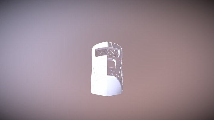 Export Half Open Boot 3D Model