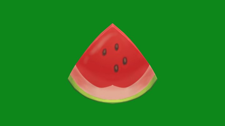 watermelon 3D Model