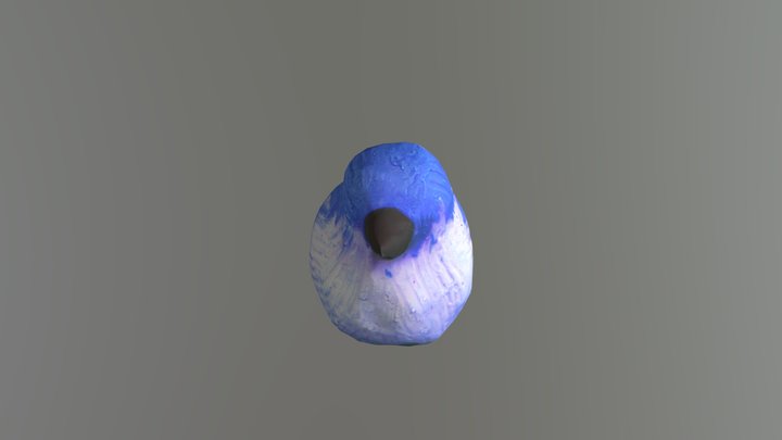 Photogrammetry Test Three - Blue Bird 3D Model
