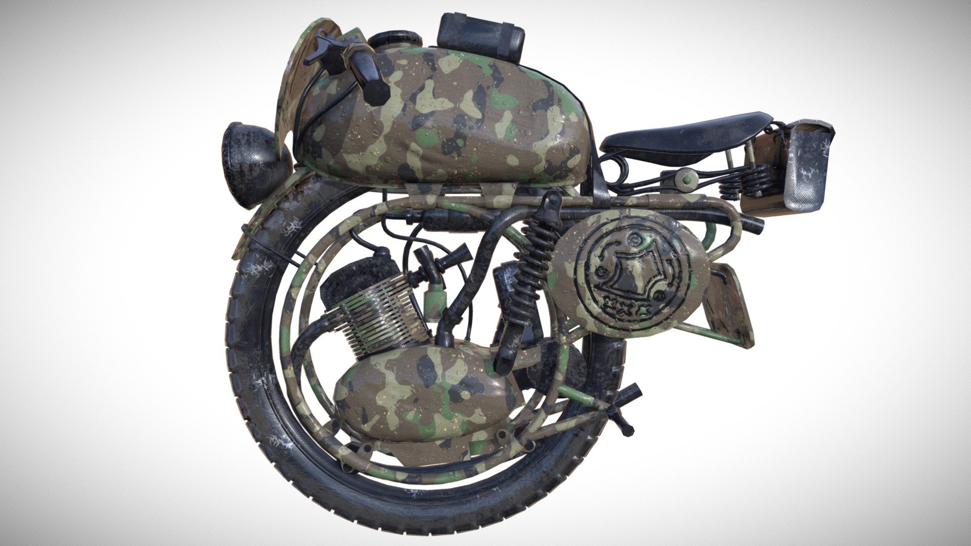 "Wet military" (Monobike)