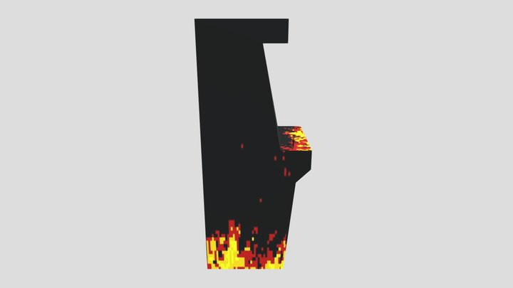 elmo arcadekast 3D Model