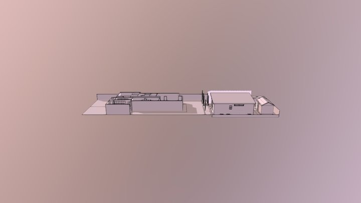 House and Extension 3D Model