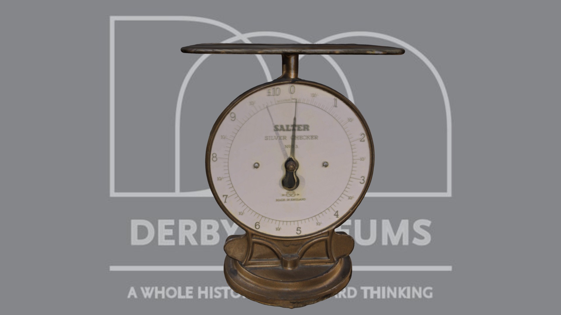 Salter Weighing Scales 3D Model By Museum Of Making At Derby Silk   Blob 