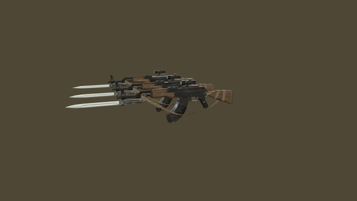 AK47 3D Model