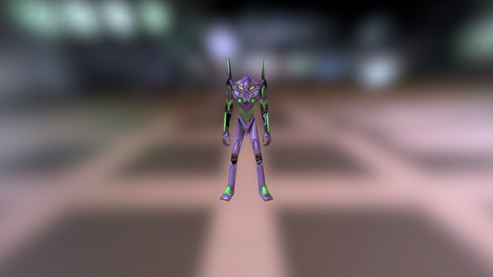Friday 500 - Robot - Evangelion 3D Model