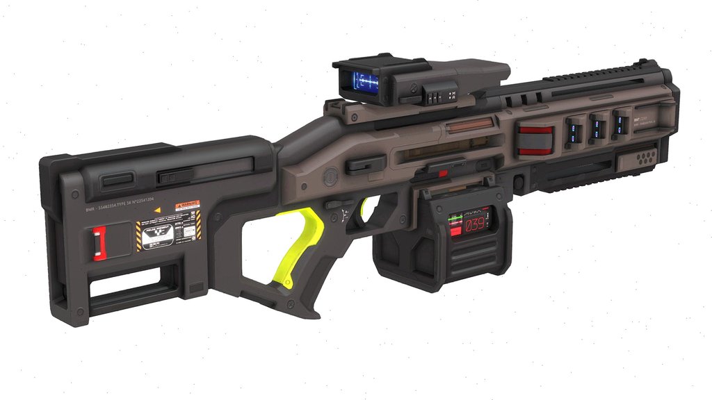 Si fi Guns and stuffs - A 3D model collection by Gintoki1234 - Sketchfab