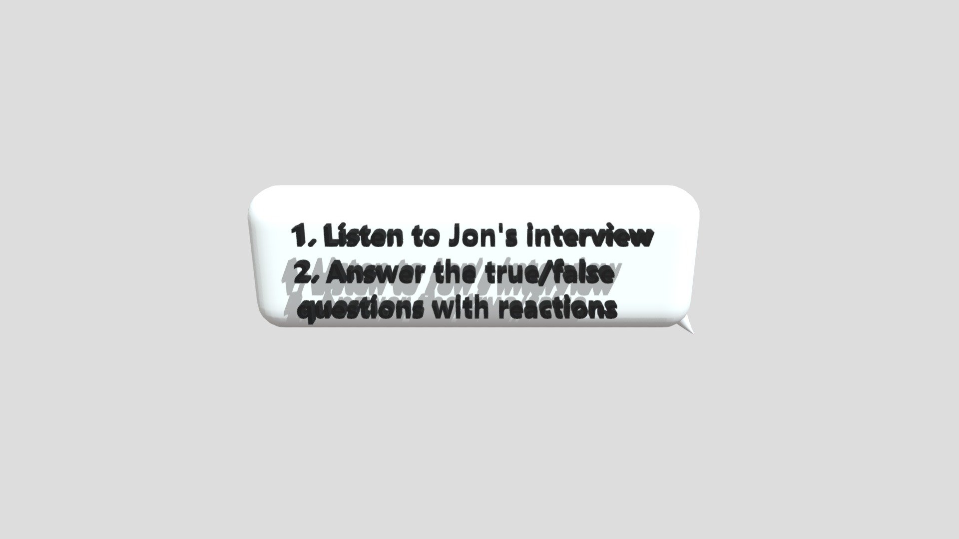 Speech bubble - Download Free 3D model by coolramarama [1195fae ...