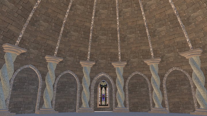 Modular Dungeon 3D Model