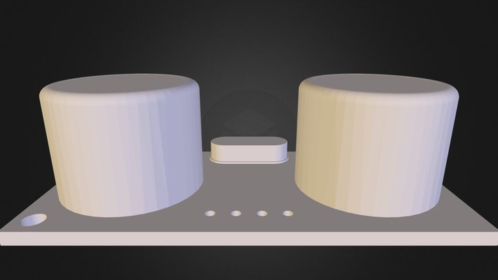 SENSOR ULTRASÓNICO HC-SR04 3D Model