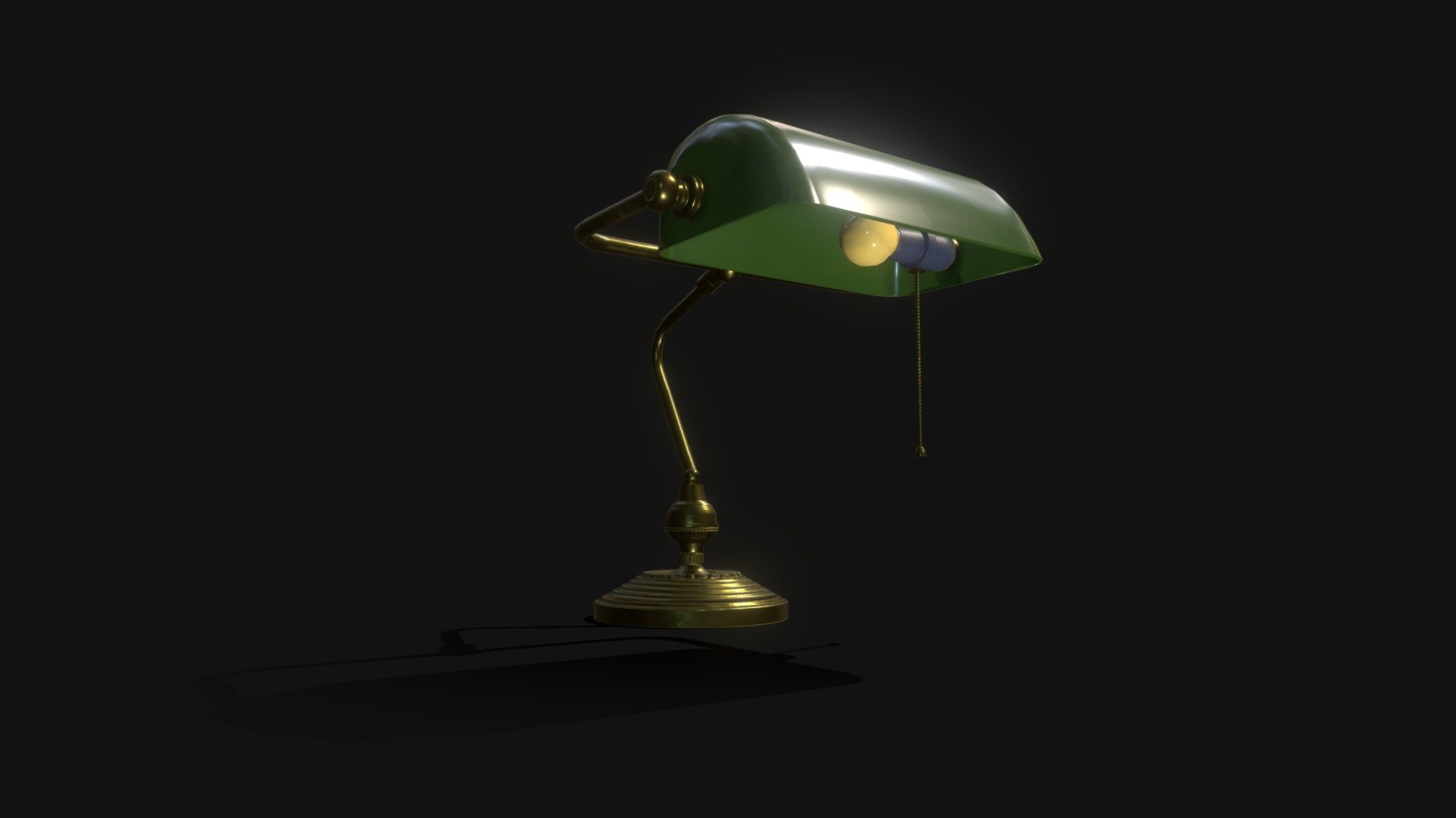 Desk Lamp Download Free 3D model by RedHorn [1198ef6] Sketchfab