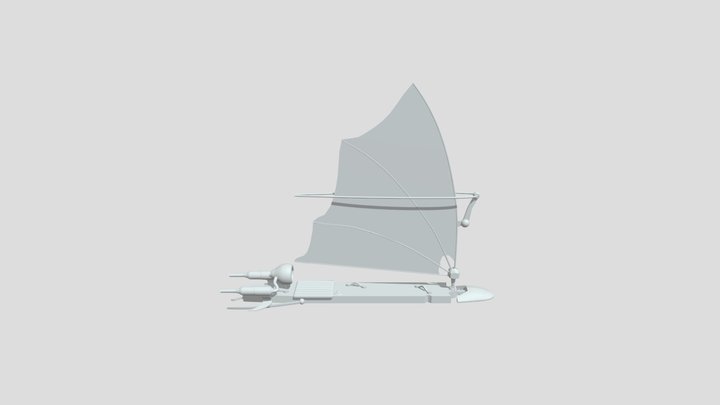 Solar Surfer 3D Model