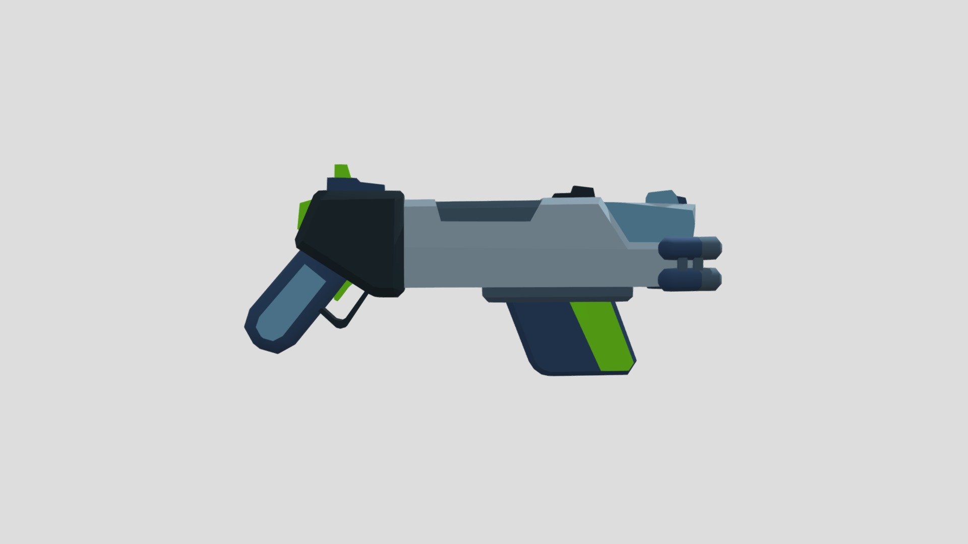 Sci-Fi Gun 08 from Toon Sci-Fi Guns 02 series - 3D model by okaro.ir ...