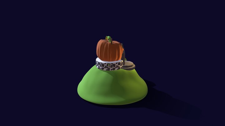 Super Fun Pumpkin House! 3D Model