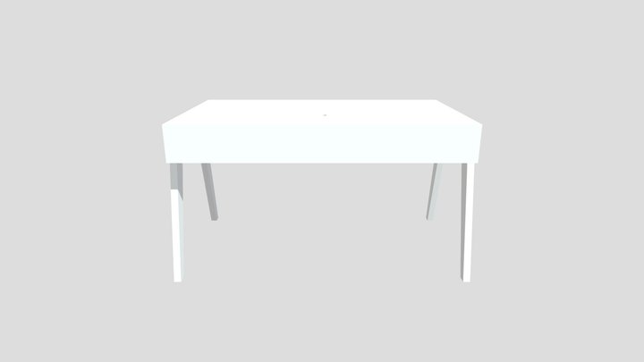 ESCRITORIO PARA NIÑOS - CARACOL DE PALO 3D Model