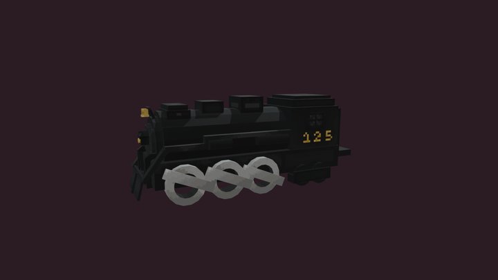 "Northpole" Express Train 3D Model