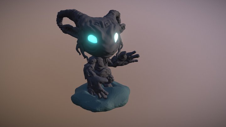 12- Creature- Pan 3D Model