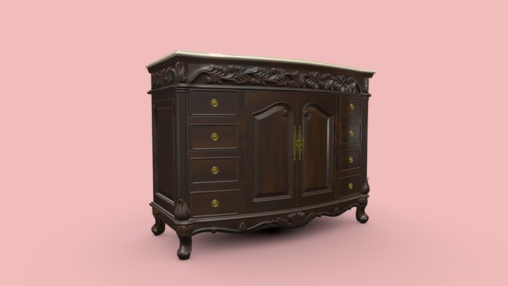 Bathroom Vanities And Sink Consoles 3D Model
