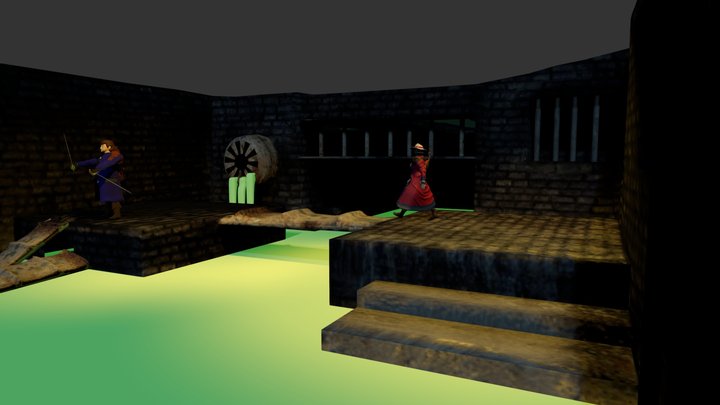 Diorama 3D Model