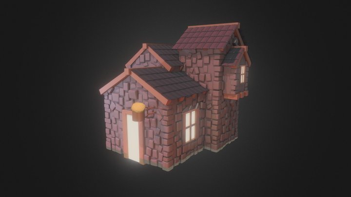 Medieval tavern 3D Model