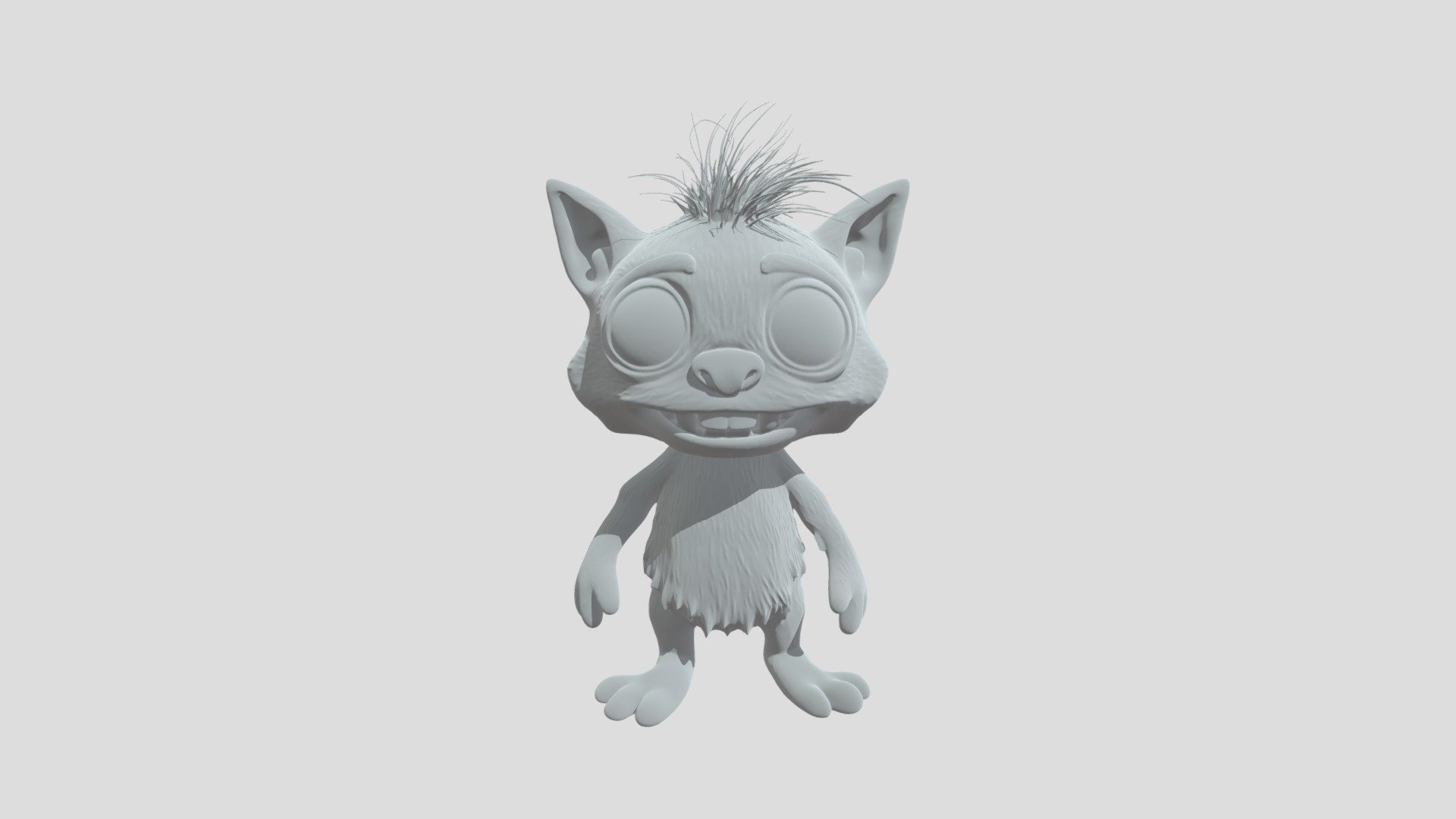 A mini Fuggly - 3D model by MrJee [11a135d] - Sketchfab