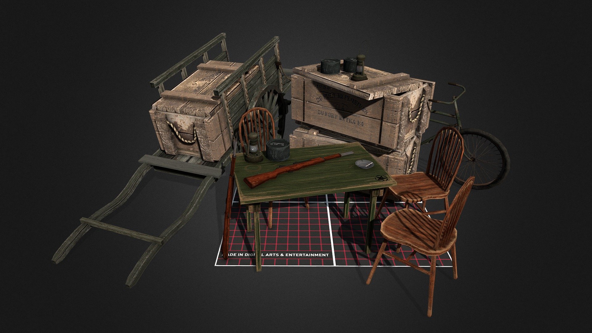 Scene 5 Props - WW2 Carentan inspired