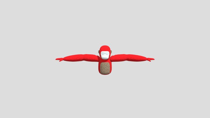 UNTITLED MONKEY GAME PLAYERMODEL 3D Model