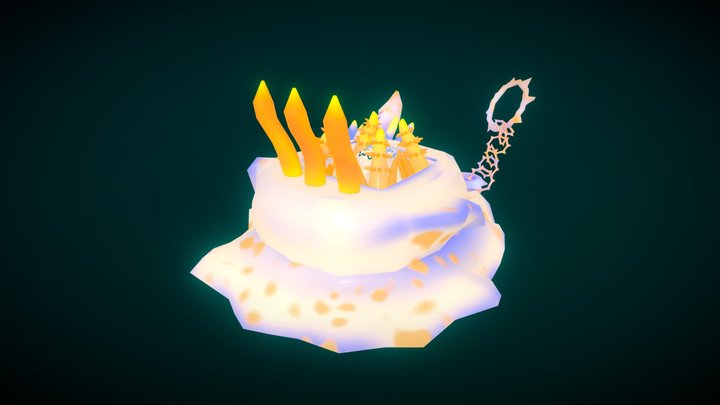 Nudibranch Tamagotchi Mimic - Shallows Variant 3D Model