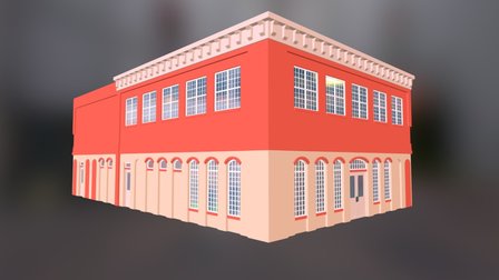 Soft Drink Supply Store 3D Model