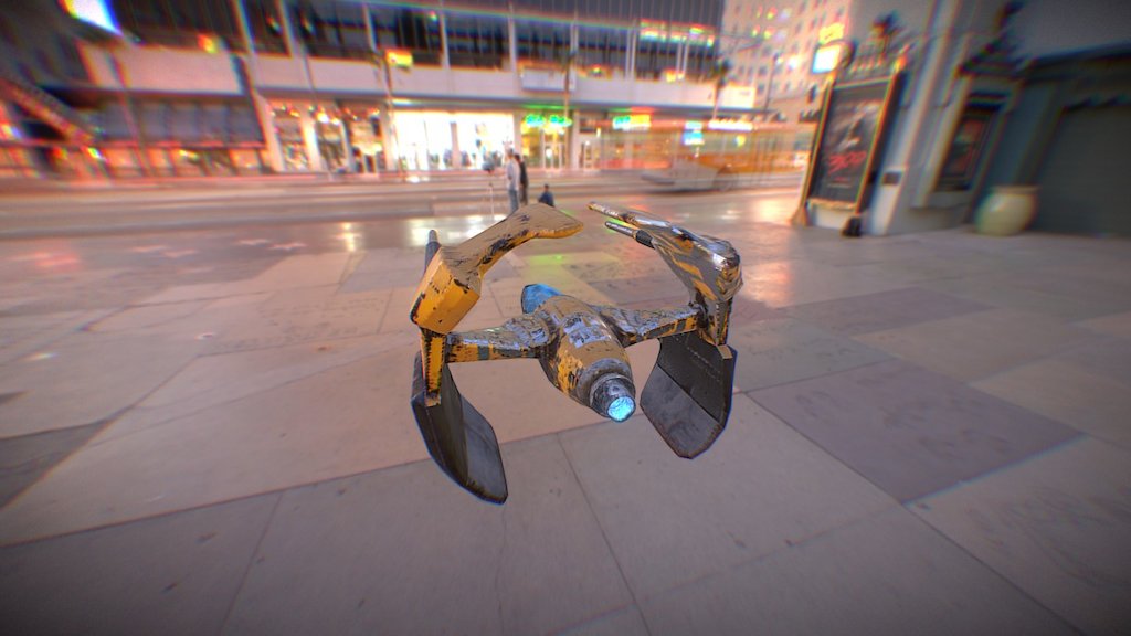 death falcon — Sketchfab embed 3D viewer