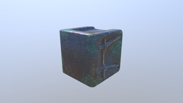 Sci-fi box 3D Model