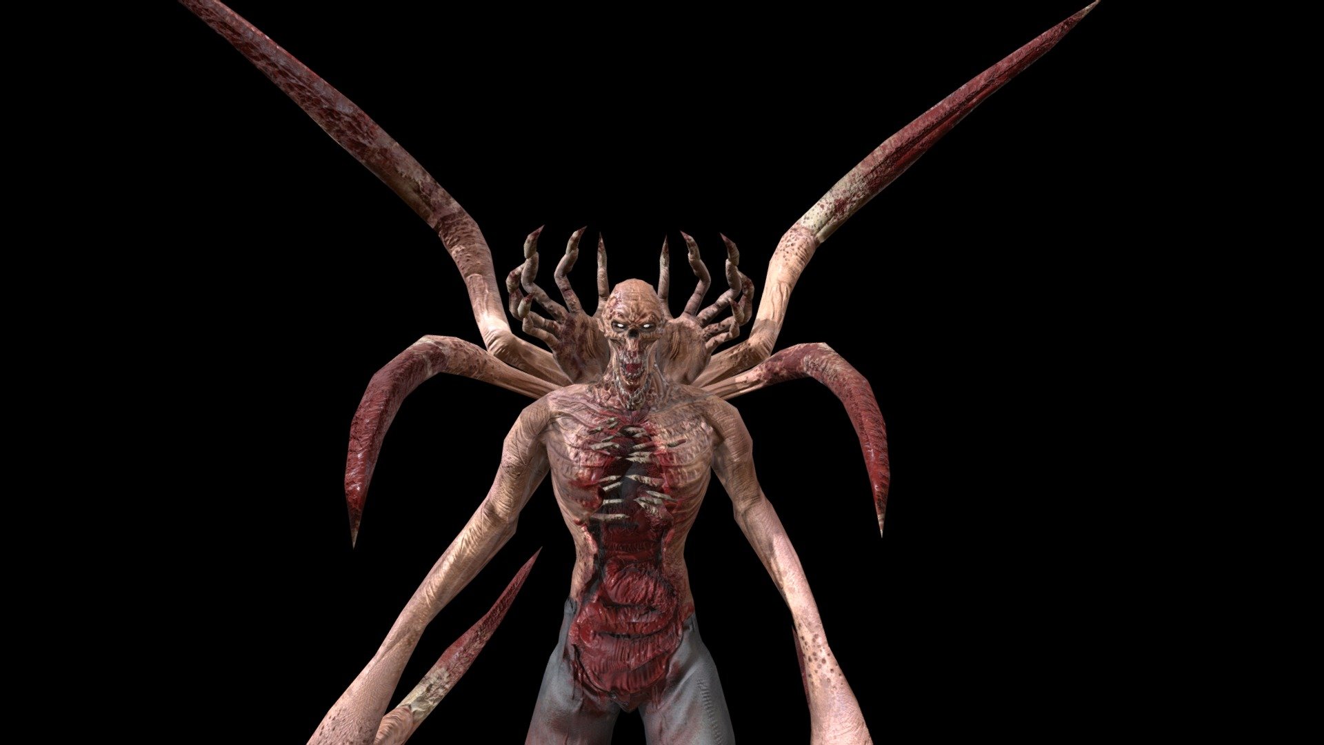 monstr mutant 10 3D Model in Monster 3DExport