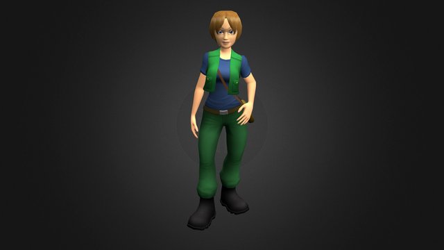 Selina 3D Model