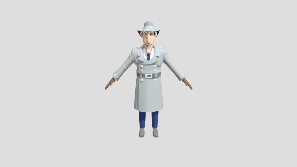Inspector Gadget (Rig Mixamo)