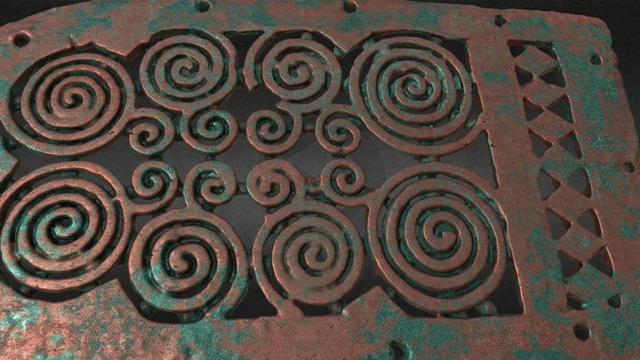 Decorative plate (M # 6) 3D Model