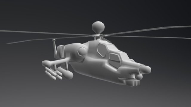Mi 28 Attack Helicopter WIP/never-to-be-finished