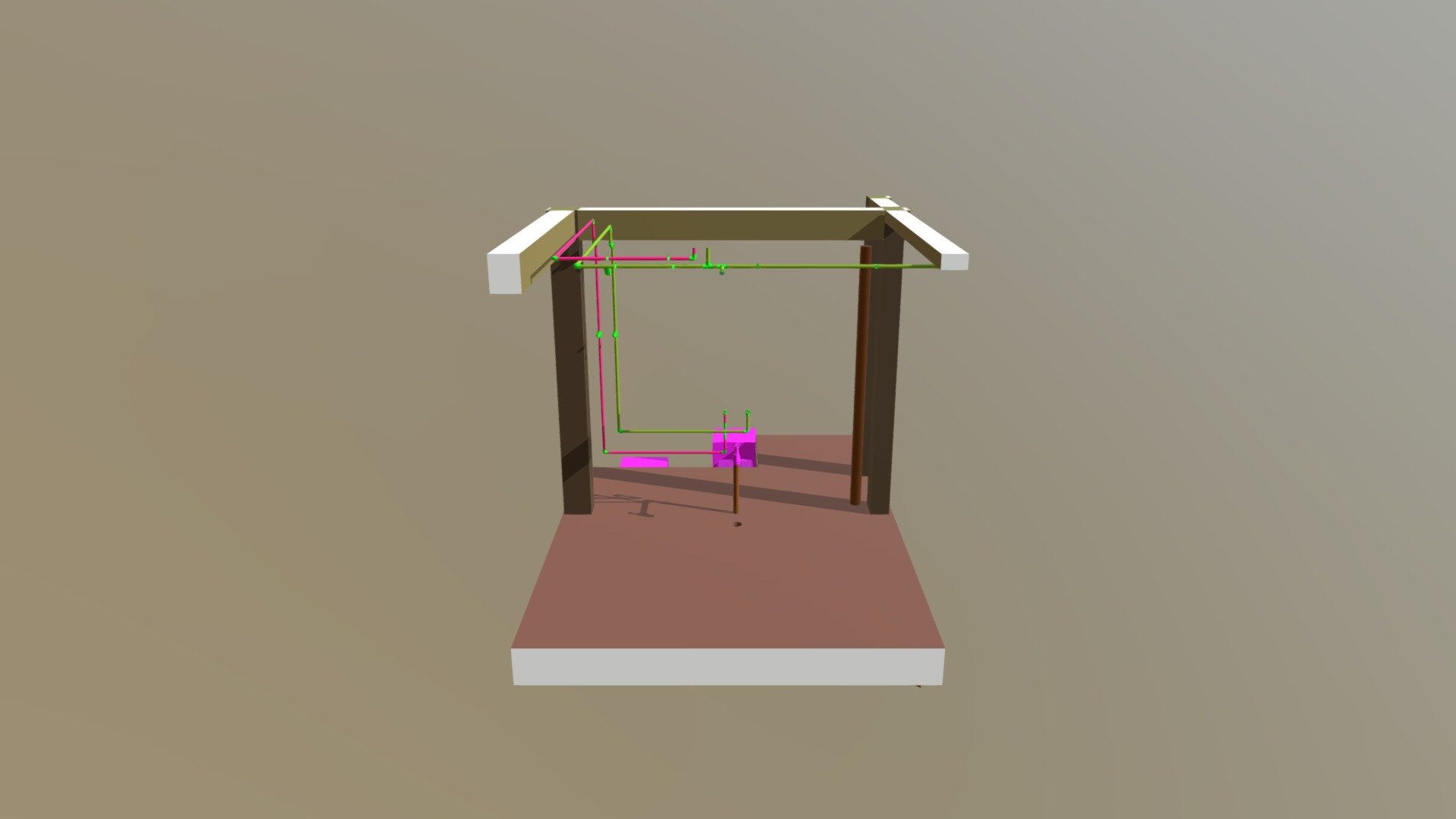3D Cozinha Hidrossanitário