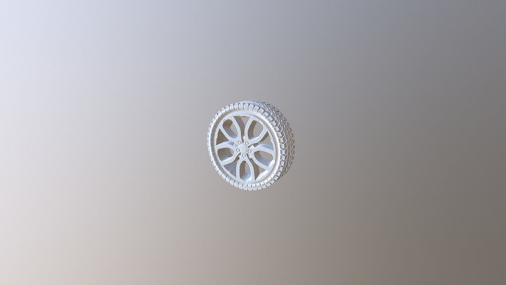 Modeling A Wheel 3D Model