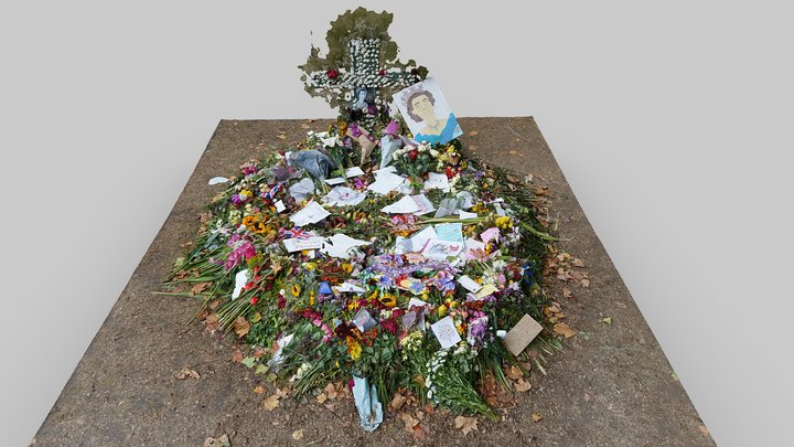 Green Park Flower Memorial – Kostenloses 3D-Modell STL