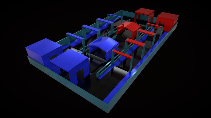 PVP MAP XXXL BIG FPS PVE – Modello 3D gratuito STL