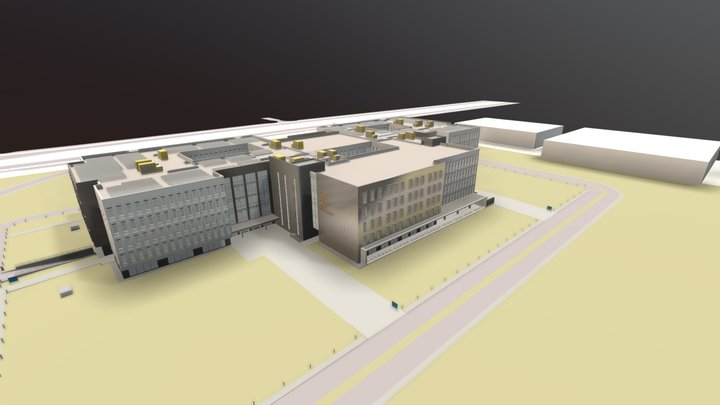 Nizomiy University 3D Model
