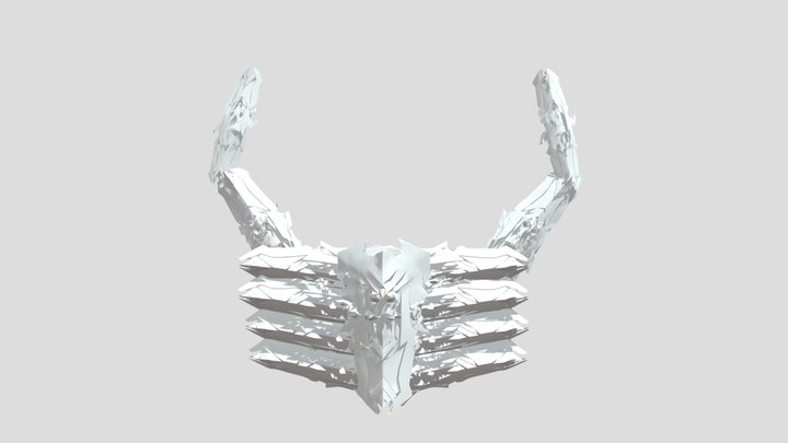 Broad Caster Face Shield 3D Model