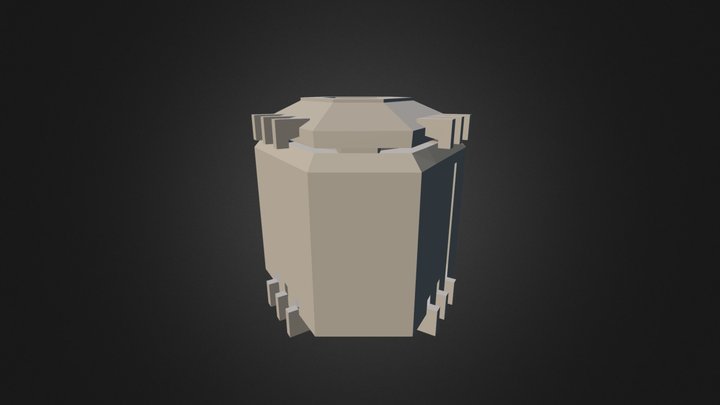 Capsule Resource Unit Decoded 3D Model