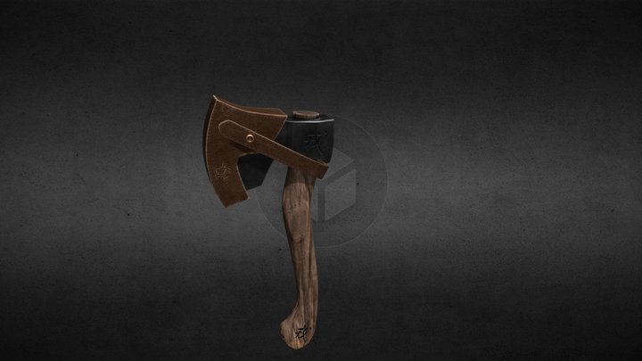 Low poly with pouch 3D Model