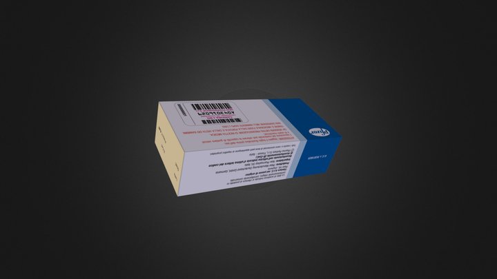 Cardura 4 mg 3D Model