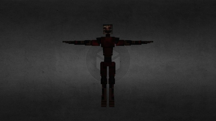 Gorebox Robot observer model 3D Model