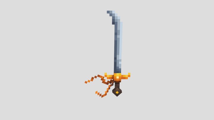 Hattoris katana 3D Model
