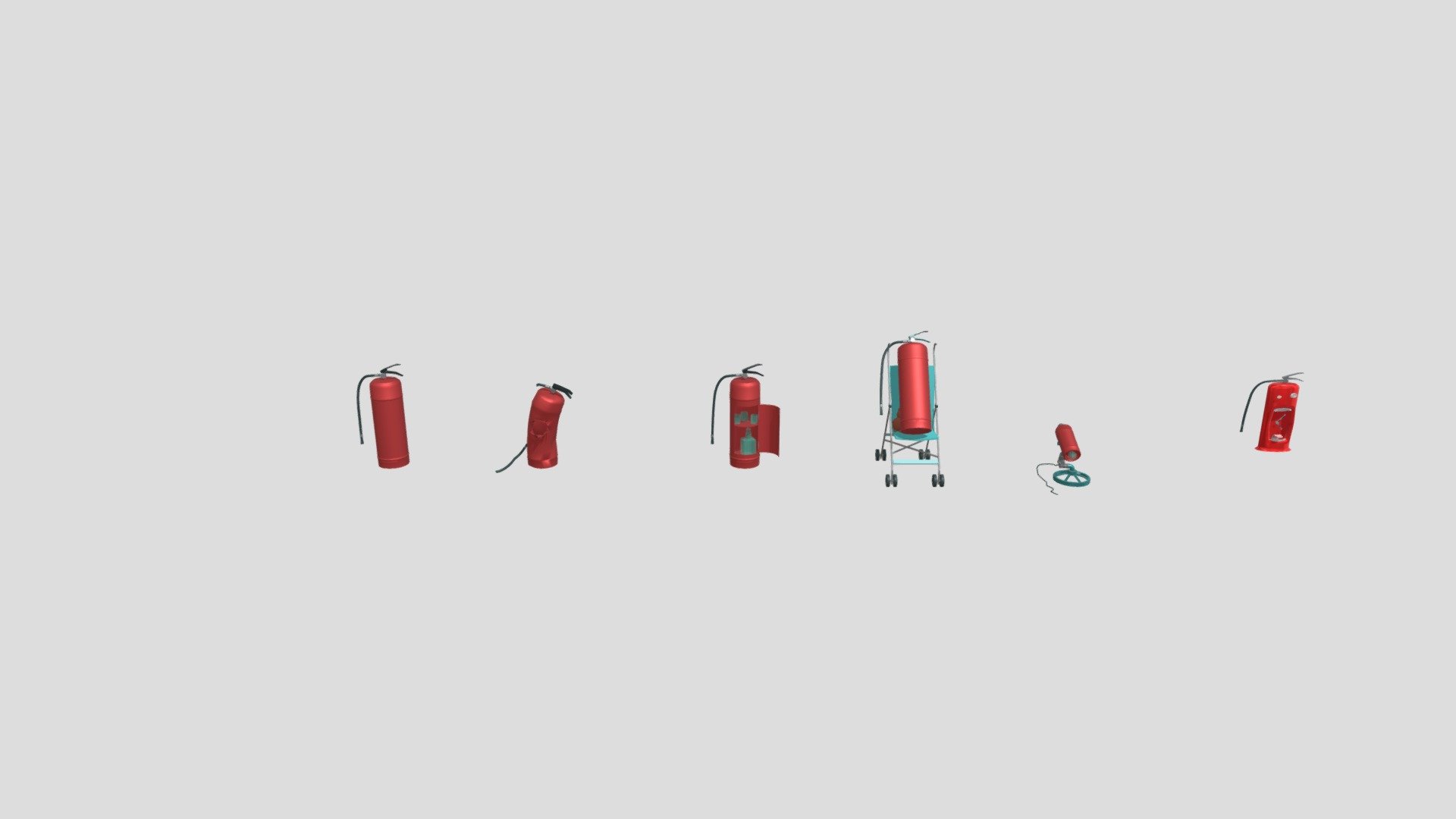 5 Drafts For One Object