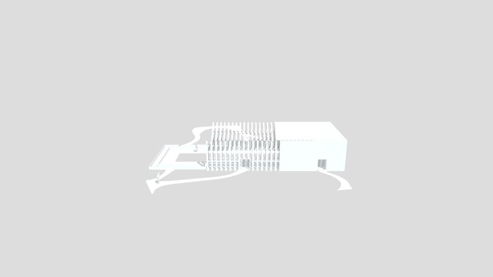 Zumthor Serpentine Pavilion 3D Model