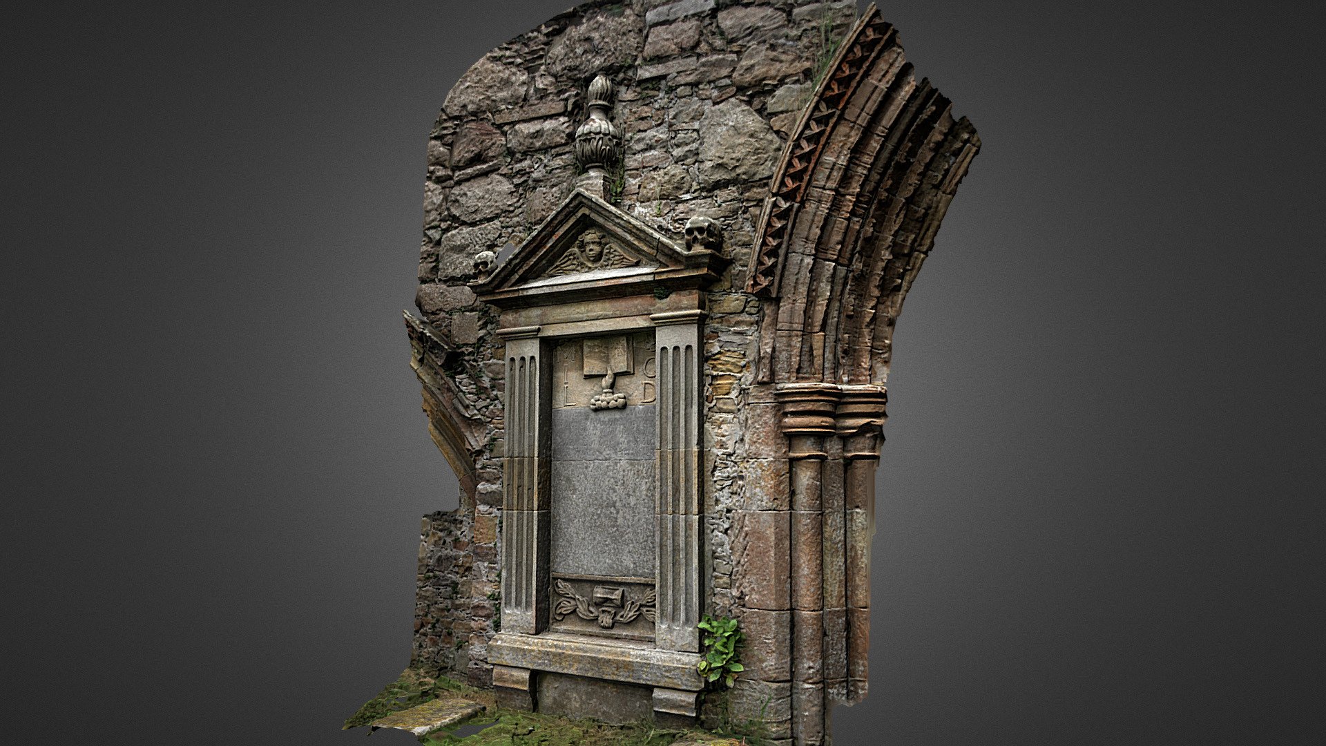 Kinloss Abbey Memorial, Scotland